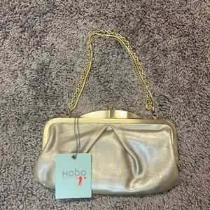 Hobo Hayward Clutch in Champagne